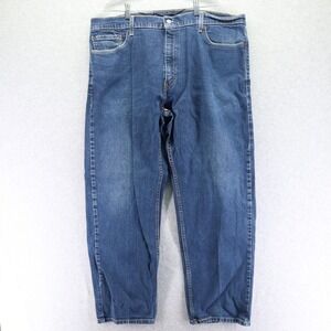 Levi's‎ 505 Jeans Mens 40x30 Regular Fit 5-Pocket Denim Blue
